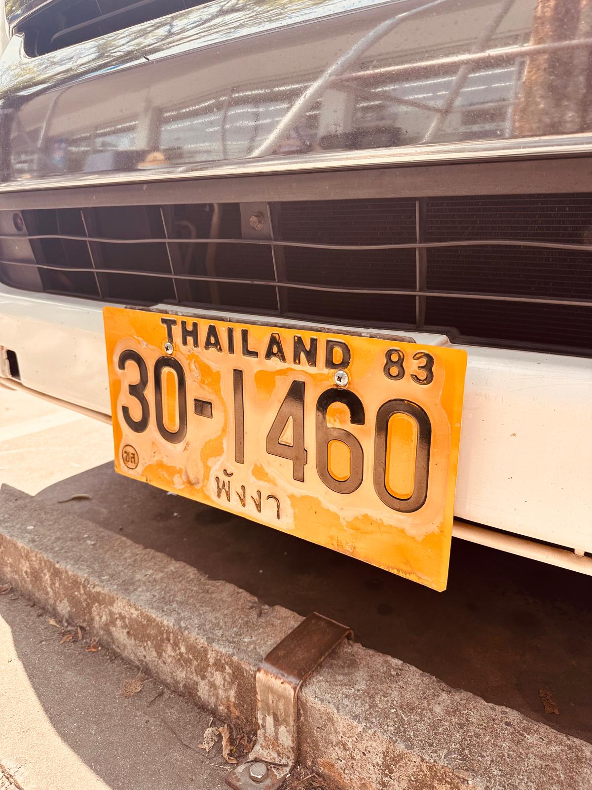 Thailand, Elefanten & ein bisschen Gutgläubigkeit – unser erster Asienurlaub 🫶 nummernschild