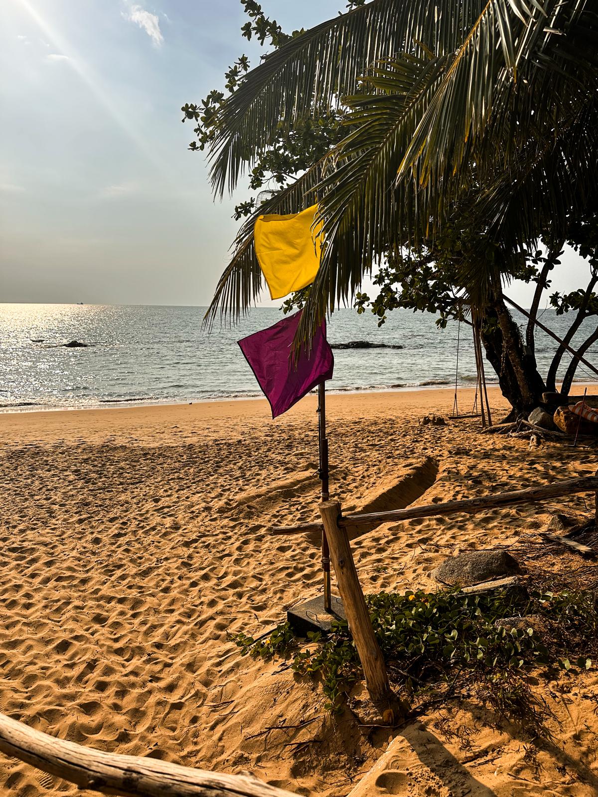 Thailand, Elefanten & ein bisschen Gutgläubigkeit – unser erster Asienurlaub 🫶 strand flaggen