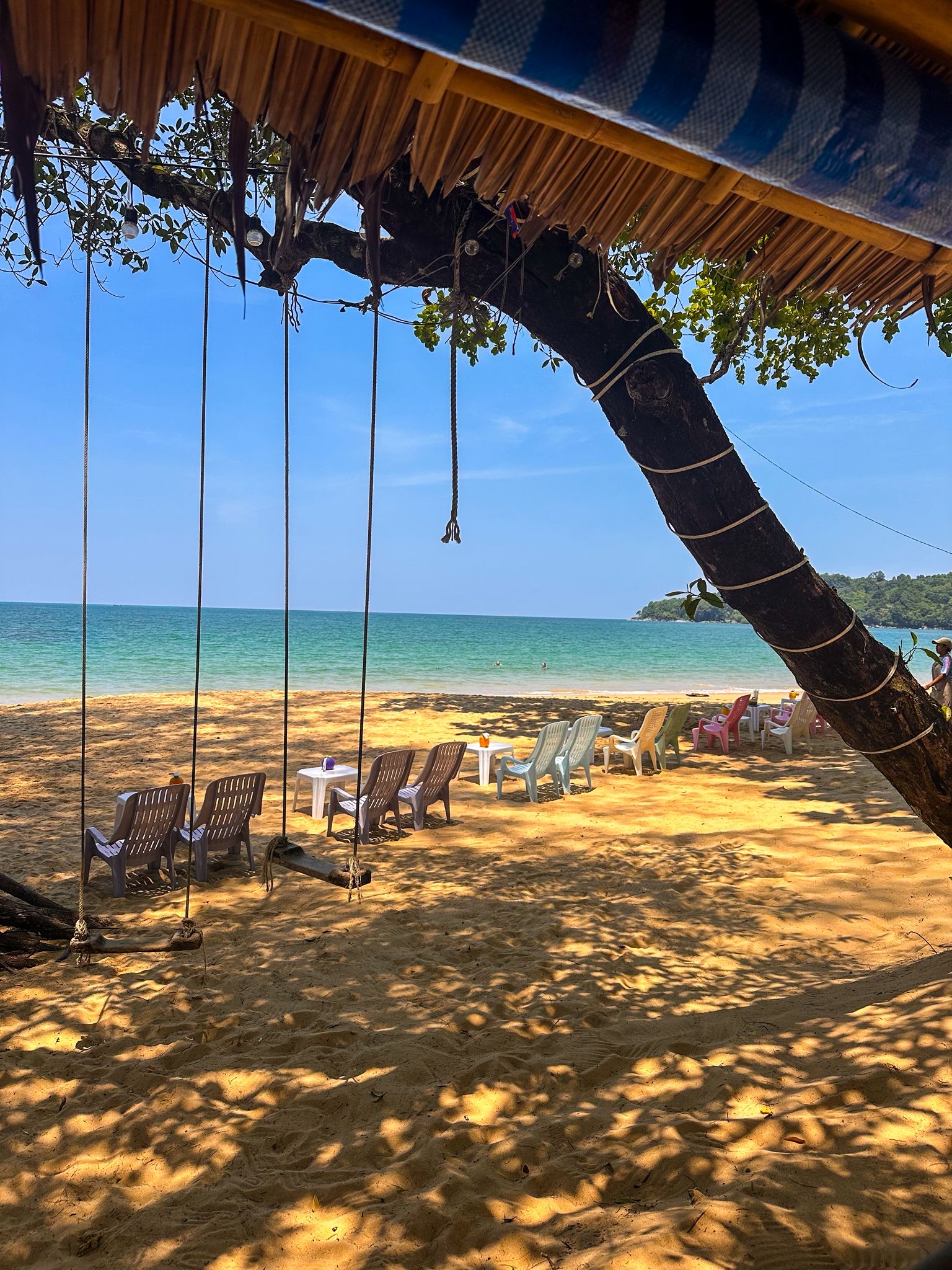 Thailand, Elefanten & ein bisschen Gutgläubigkeit – unser erster Asienurlaub 🫶 strand sessel2