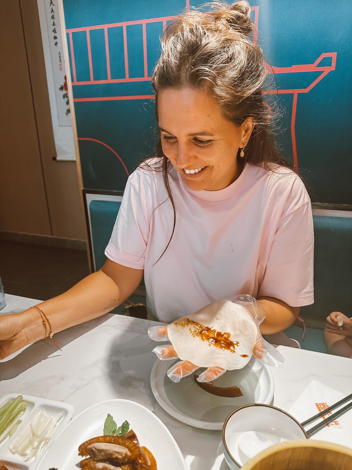 Peking – zwischen Verbotener Stadt, Great Wall und akutem Aperol-Notstand 😂 tith peking duck2